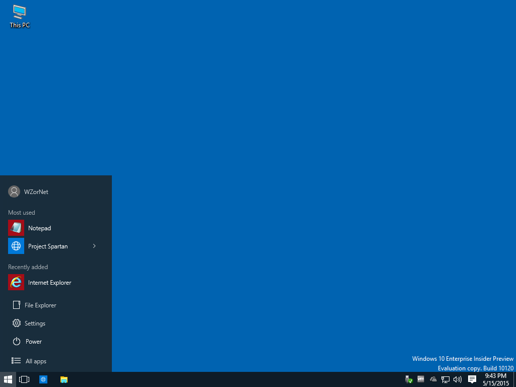 Windows 10 Menú clasico Windows 10 Menú clasico